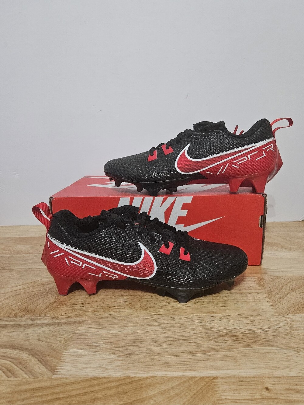 Nike Vapor Edge Speed 360 2 TB Black Red Cleats